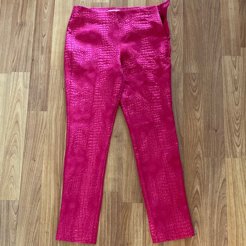 Chicos black label pink pants